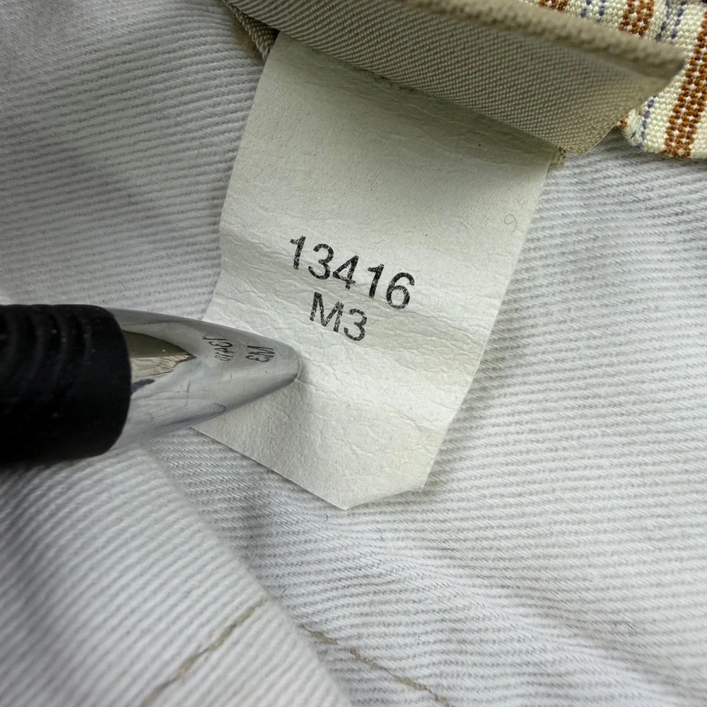 Bills Khakis M3 Trim Fit Chinos Mens 34 Navy Blue Cotton Made in USA Pants